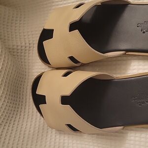 Elegant Cream Sandals